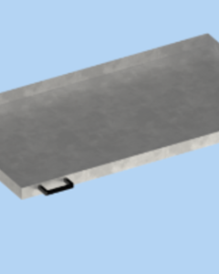 Dirt plate 1000lg Curve conveyor 250/4915